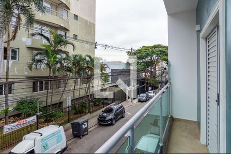 Varanda da Sala/Quarto de apartamento para alugar com 1 quarto, 32m² em Vila Boa Vista, Barueri