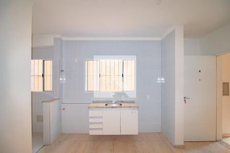 Sala e Cozinha de casa de condomínio para alugar com 1 quarto, 42m² em Vila Nova Mazzei, São Paulo