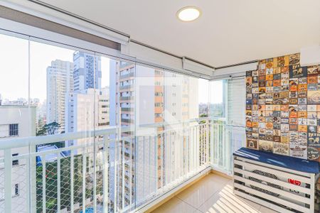 Varanda de apartamento para alugar com 2 quartos, 51m² em Santo Amaro, São Paulo