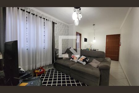 Sala de apartamento à venda com 2 quartos, 69m² em Vila Curuca, Santo André