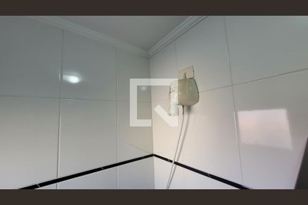 Banheiro da suíte de apartamento à venda com 2 quartos, 69m² em Vila Curuca, Santo André