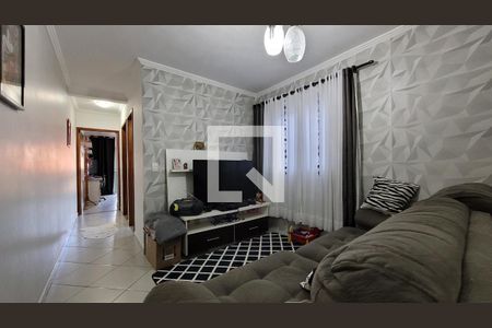 Sala de apartamento à venda com 2 quartos, 69m² em Vila Curuca, Santo André