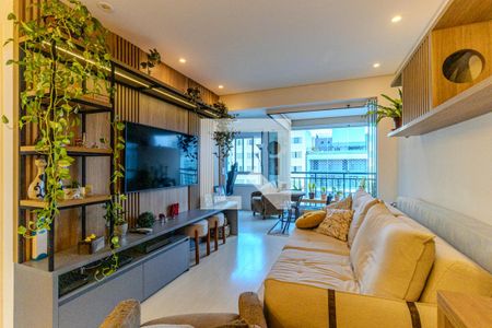 Sala de apartamento para alugar com 2 quartos, 75m² em Santa Cecília, São Paulo