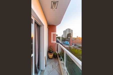Varanda da Sala de apartamento à venda com 3 quartos, 89m² em Vila America, Santo André
