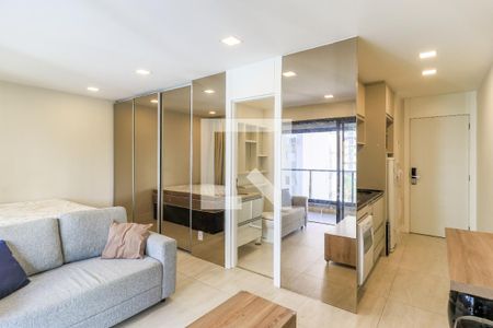 Sala/Quarto de apartamento para alugar com 1 quarto, 36m² em Campo Belo, São Paulo