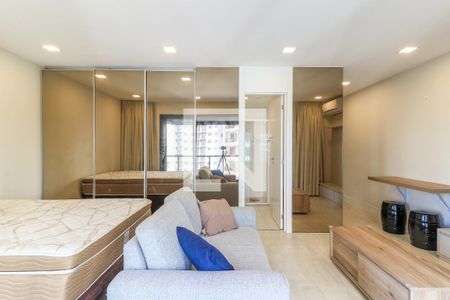 Sala/Quarto de apartamento para alugar com 1 quarto, 36m² em Campo Belo, São Paulo