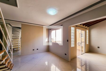 Sala de casa de condomínio para alugar com 3 quartos, 126m² em Loteamento Villa Branca, Jacareí