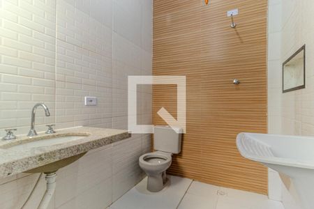Banheiro de kitnet/studio para alugar com 1 quarto, 42m² em Santa Ifigênia, São Paulo