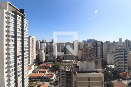 Vista da Varanda de apartamento à venda com 1 quarto, 43m² em Vila Olímpia, São Paulo