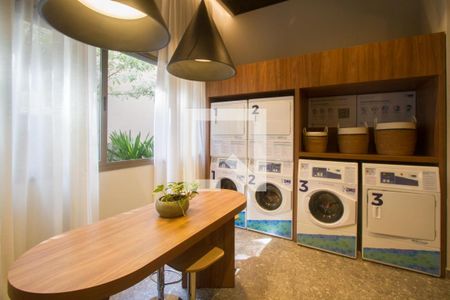 Lavanderia de apartamento à venda com 1 quarto, 23m² em Chácara Santo Antônio (zona Sul), São Paulo