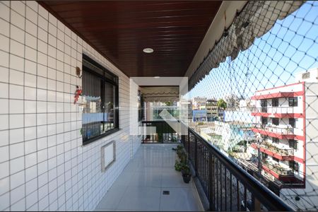 Varanda da Sala de apartamento à venda com 4 quartos, 114m² em Brás de Pina, Rio de Janeiro