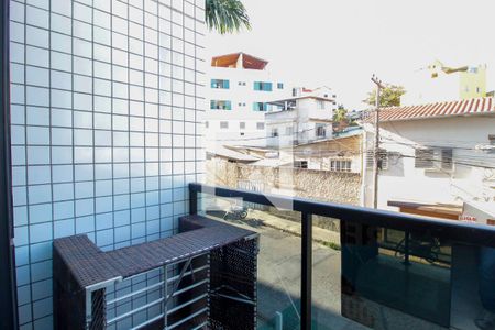 Varanda de apartamento à venda com 3 quartos, 123m² em União, Belo Horizonte