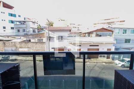 Varanda de apartamento à venda com 3 quartos, 123m² em União, Belo Horizonte