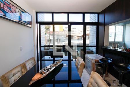 Sala de Jantar de apartamento à venda com 3 quartos, 123m² em União, Belo Horizonte
