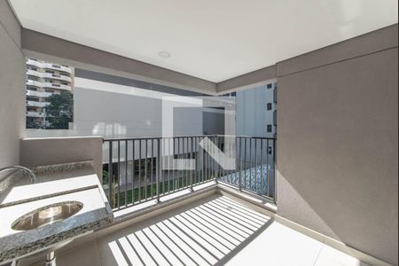 varanda Gourmet de apartamento à venda com 3 quartos, 91m² em Jardim das Acacias, São Paulo