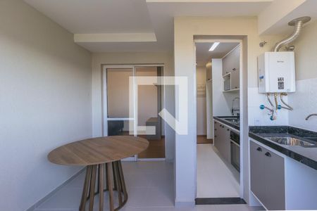Varanda gourmet de apartamento para alugar com 3 quartos, 64m² em Condomínio Residencial Colinas do Paratehy, São José dos Campos