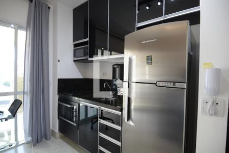 Sala/ Cozinha de apartamento à venda com 1 quarto, 40m² em Paraíso, São Paulo