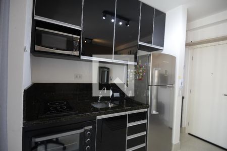 Sala/ Cozinha de apartamento à venda com 1 quarto, 40m² em Paraíso, São Paulo