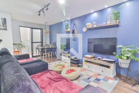 Sala Estar e Jantar de apartamento à venda com 2 quartos, 50m² em Jardim Celeste, São Paulo