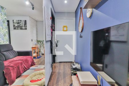 Sala Estar e Jantar de apartamento à venda com 2 quartos, 50m² em Jardim Celeste, São Paulo