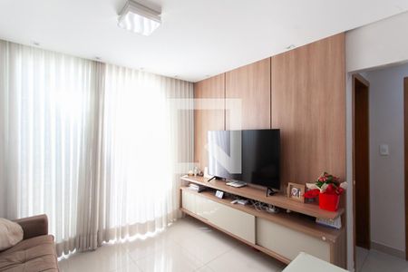 Sala de apartamento à venda com 2 quartos, 110m² em Jardim Leblon, Belo Horizonte