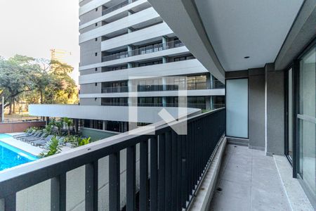 Varanda de apartamento à venda com 1 quarto, 50m² em Santa Ifigênia, São Paulo