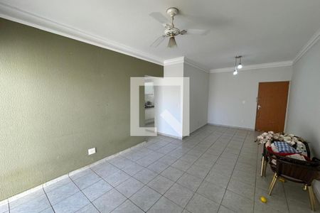 Sala de apartamento para alugar com 3 quartos, 90m² em Residencial Florida, Ribeirão Preto