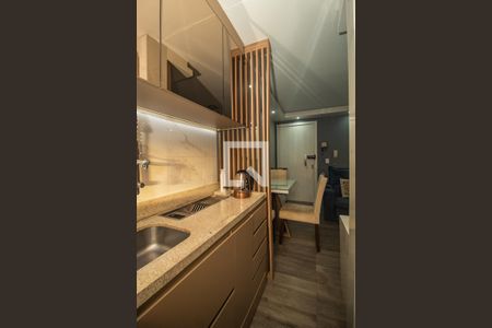 Cozinha de apartamento para alugar com 2 quartos, 42m² em Partenon, Porto Alegre