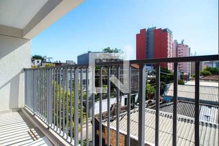 Varanda da Sala de apartamento para alugar com 1 quarto, 33m² em Bela Vista, São Paulo