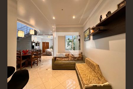 Sala  de casa à venda com 3 quartos, 300m² em Jardim, Santo André