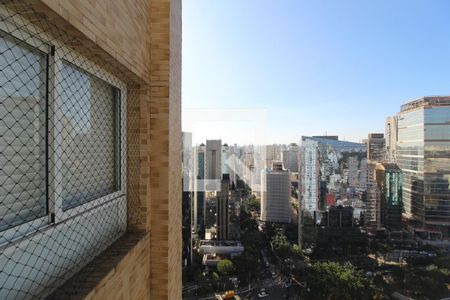 Varanda da Sala de apartamento à venda com 3 quartos, 376m² em Itaim Bibi, São Paulo