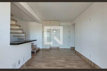 Sala de apartamento à venda com 2 quartos, 93m² em Vila Curuçá, Santo André