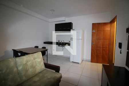 Sala de apartamento para alugar com 1 quarto, 40m² em Vila Divina Pastora, São Paulo