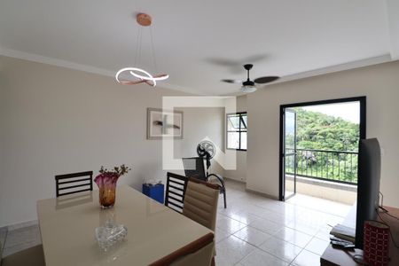 Sala de apartamento para alugar com 3 quartos, 98m² em Jardim Asturias, Guarujá