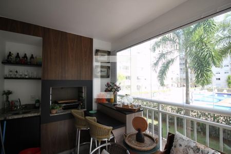 Varanda de apartamento à venda com 3 quartos, 82m² em Vila Isa, São Paulo