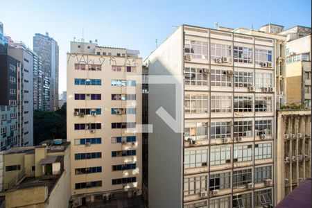 Vista da Sala/Quarto de kitnet/studio para alugar com 1 quarto, 36m² em Centro, São Paulo