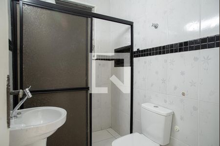 Banheiro de kitnet/studio para alugar com 1 quarto, 36m² em Centro, São Paulo