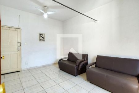 Sala de kitnet/studio para alugar com 1 quarto, 32m² em Canto do Forte, Praia Grande