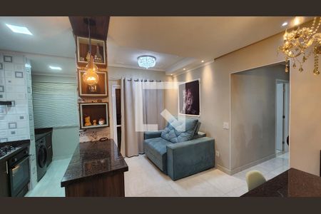 Sala de apartamento à venda com 2 quartos, 50m² em Jardim Rosaura, Jundiaí