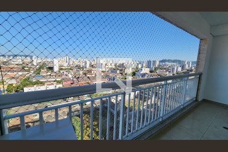 Varanda da Sala de apartamento para alugar com 2 quartos, 75m² em Vila Matias, Santos