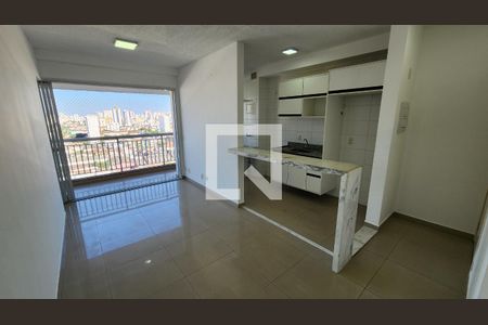 Sala de apartamento para alugar com 2 quartos, 75m² em Vila Matias, Santos