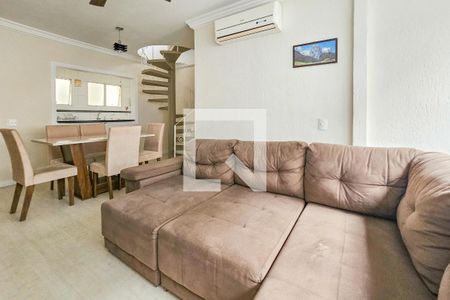 Sala de apartamento para alugar com 2 quartos, 128m² em Parque Enseada, Guarujá