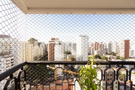 Varanda da Sala de apartamento à venda com 3 quartos, 95m² em Indianópolis, São Paulo