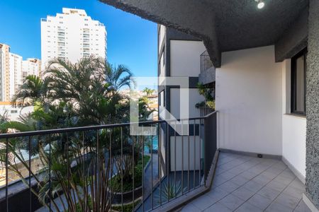 Varanda da Sala de apartamento para alugar com 3 quartos, 93m² em Santa Teresinha, São Paulo