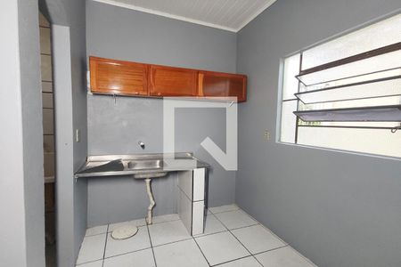 Cozinha e Área de Serviço de casa para alugar com 1 quarto, 43m² em Centro, São Leopoldo
