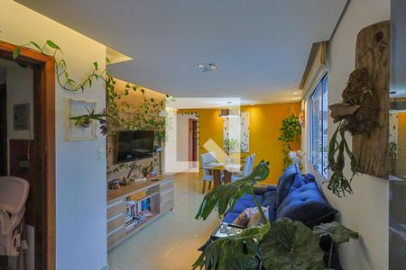 Sala de apartamento à venda com 4 quartos, 110m² em São Lucas, Belo Horizonte