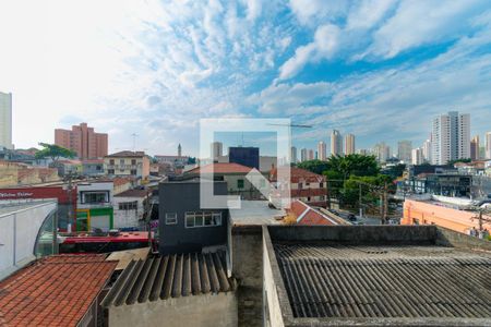 Vista da Sala de apartamento à venda com 1 quarto, 26m² em Vila Bertioga, São Paulo