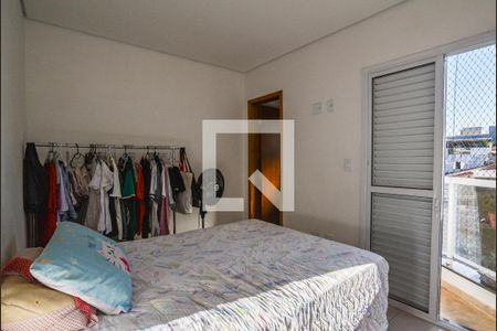 Quarto Suíte de apartamento à venda com 2 quartos, 100m² em Vila Pinheirinho, Santo André