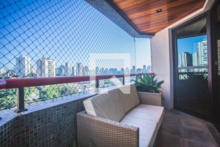 Varanda de apartamento à venda com 3 quartos, 119m² em Chácara Inglesa, São Paulo