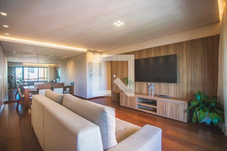 Sala de Estar de apartamento para alugar com 3 quartos, 119m² em Chácara Inglesa, São Paulo